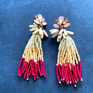 Fun earrings. Wore once. Long.